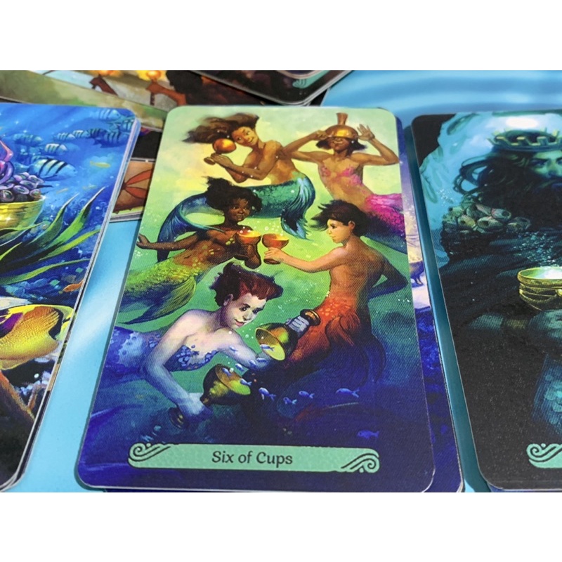 Mermaid Tarot Handmade size gốc 7 x 12
