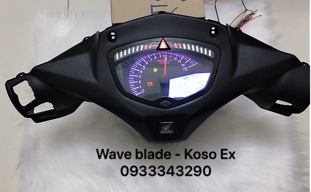 TRỌN BỘ BỢ CỔ WAVE BLADE CHẾ ĐỒNG HỒ KOSO EX 2010