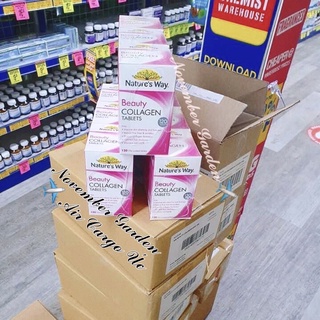 (Úc 8/22) Viên uống collagen Nature’s Way Beauty Collagen Tablets 60 viên