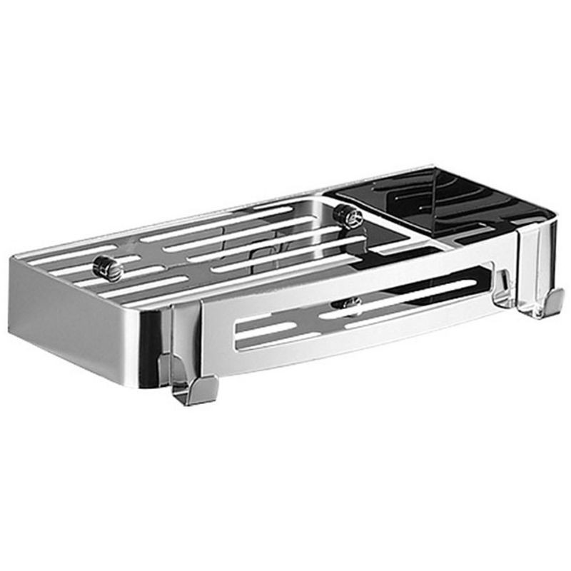 Kệ để đồ phòng tắm inox 304 tặng kèm keo dán