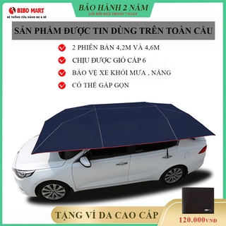 Dù che ô tô kéo tay dù che nắng ô tô che mưa ô tô quần áo cho ô tô cách nhiệt hạ nhiệt độ trong xe Bảo hành 2 năm