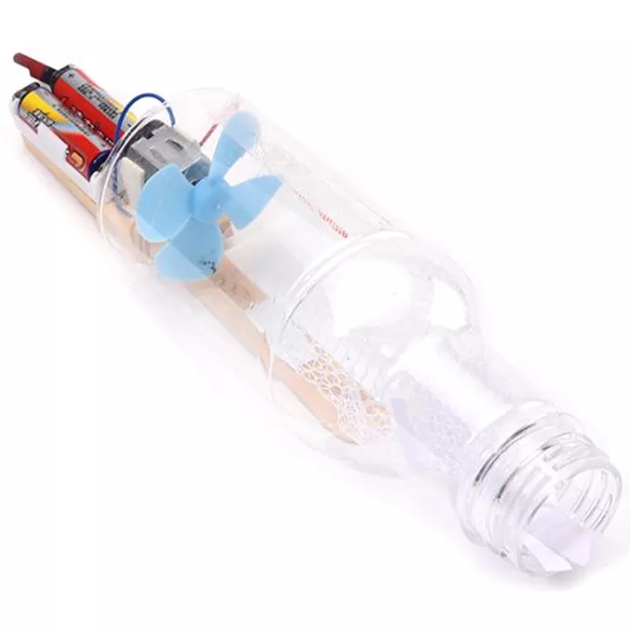 Bộ Ghép Hình Máy Hút Bụi Tự Lắp Ráp Mô Hình Mini Giáo Dục Thí Nghiệm Khoa Học