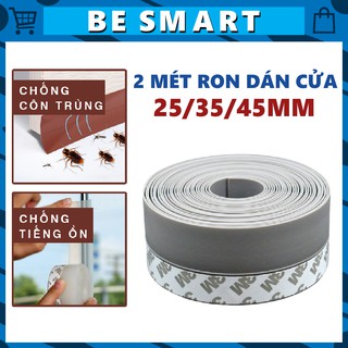 2 Mét Ron Dán Chân Cửa Chống Bụi, Chống Côn Trùng, Tiết Kiệm Điện Size 25 35 45mm