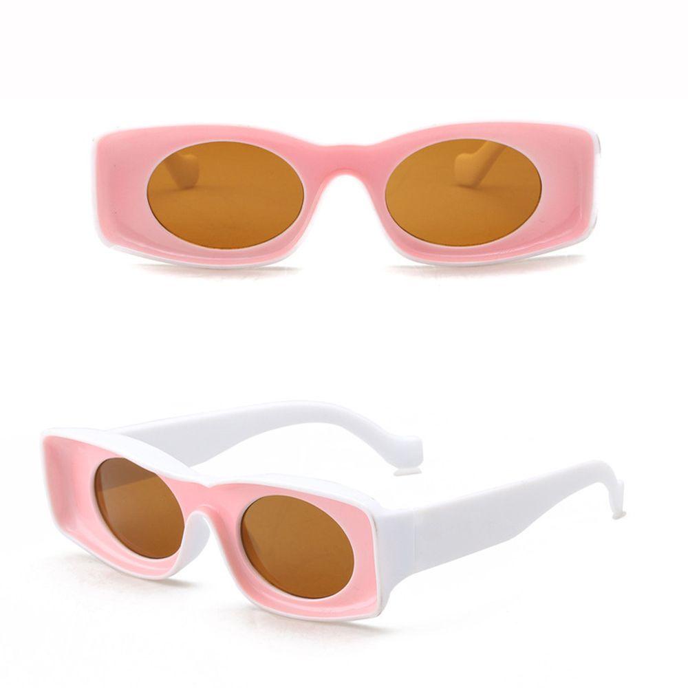 Mxgoods Kính Mát Kiểu Hình Học Lõm Phong Cách Hip Hop Cá Tính Dành Cho Bạn Nữ