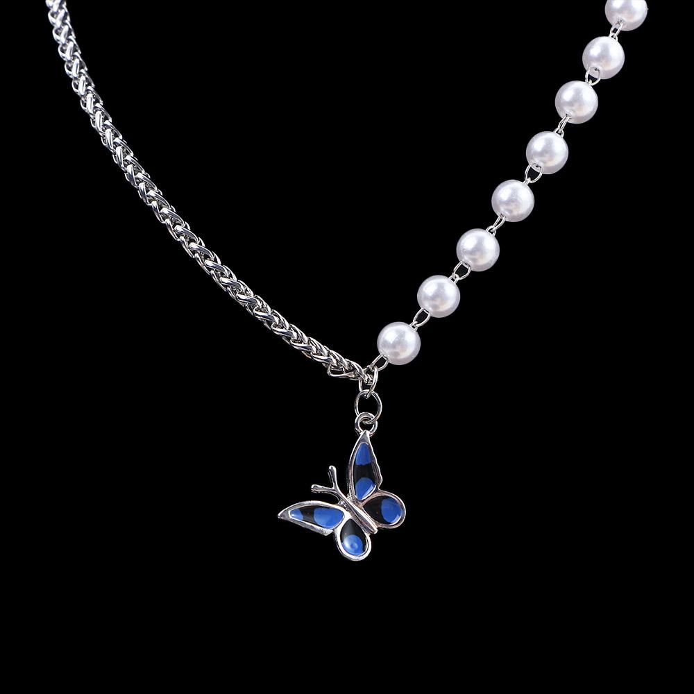 AROMA Vòng cổ Mặt Hình Bướm Sang Trọng Cho Nữ