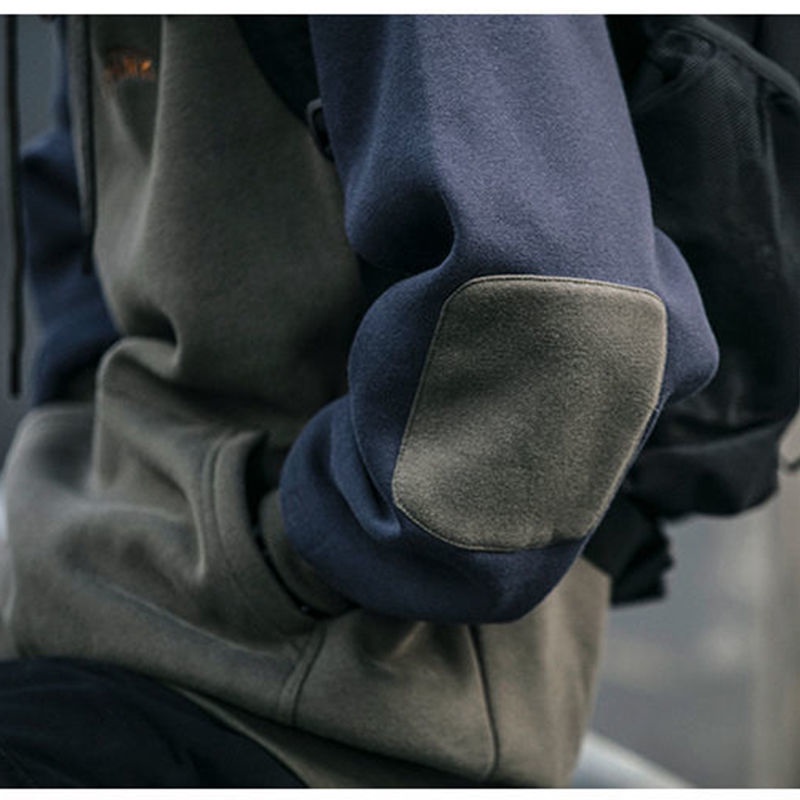 Áo Hoodie Form Rộng Màu Sắc Hợp Thời Trang Phong Cách Hip Hop Mỹ Cho Nam