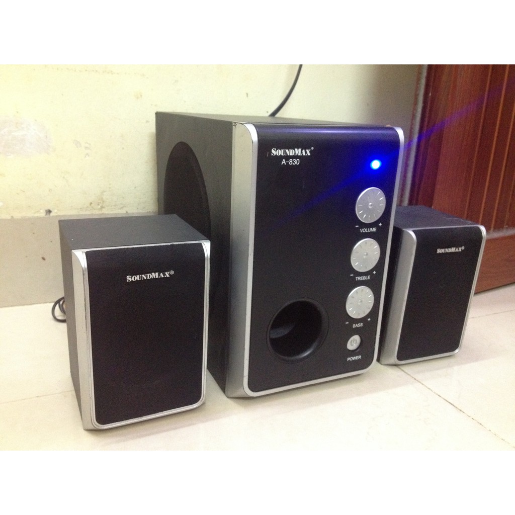 Soundmax 2.1 nghe điện thoại vi tính