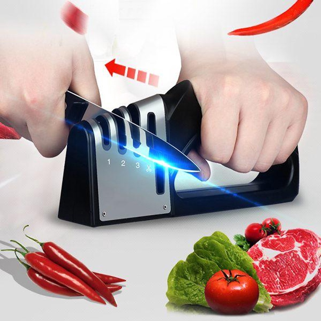 [Freeship] Máy Mài Dao Kéo SSGP, Mài Sắc Chỉ Trong Tích Tắc, Máy Mài Dao Điện Tự Động, Dụng Cụ Mài Dao Kéo Mẫu Mới Nhất
