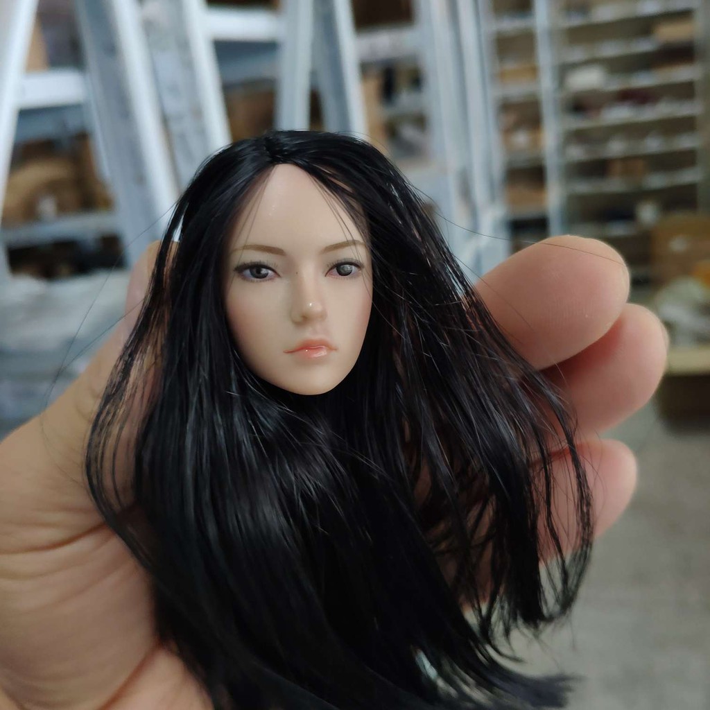 Đầu mô hình nữ SUPER DUCK SDH002 B 1/6 12"