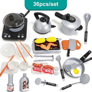 Bộ Đồ Chơi Nhà Bếp kitchen 36 Món Cho Bé