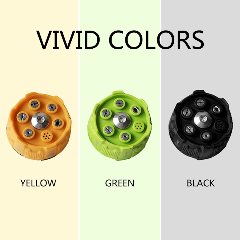 Đầu Nối Vòi Nước 6 Trong 1 Với 4 Cổng Cắm Tháo Gỡ Nhanh Cho Súng Nước Sạch Sẽ