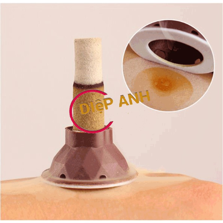 Điếu ngải dán- nhang ngải cứu dán 10mm-7mm