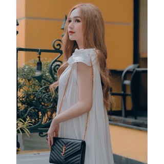 Túi YsI Da Hạt Tag Vàng