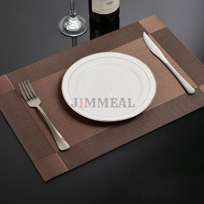 Tấm Lót Bàn Ăn, Placemat , Miếng Lót Bàn Ăn PVC Chống Trơn Trượt, Cách Nhiệt, Chống Bám Bẩn Cao Cấp