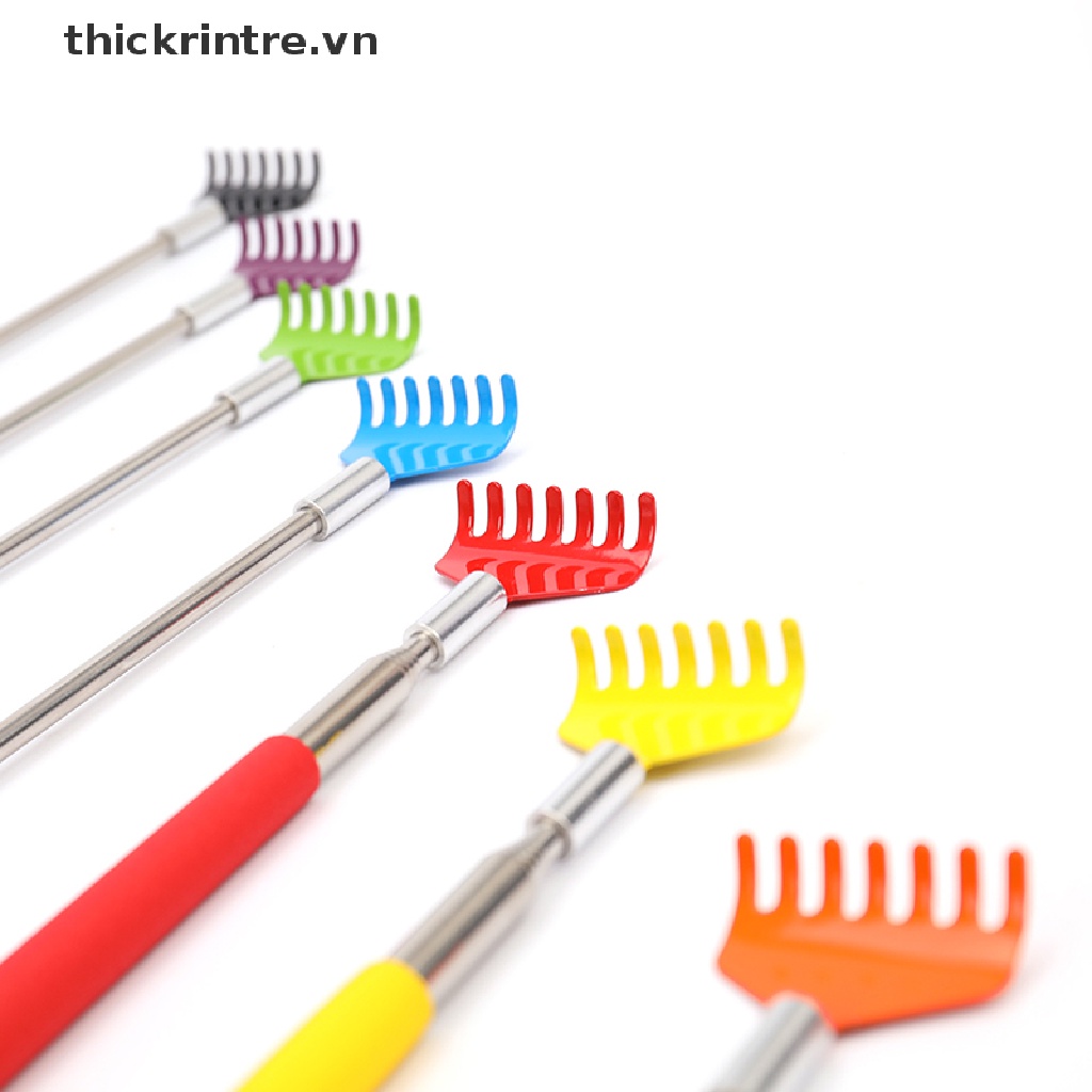 Cây Gãi Lưng Bằng Thép Không Gỉ Có Thể Thu Gọn