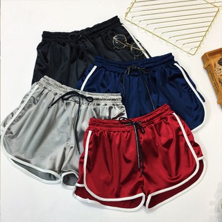 SUXI Quần short thể thao chất Satin lưng thun co giãn size lớn