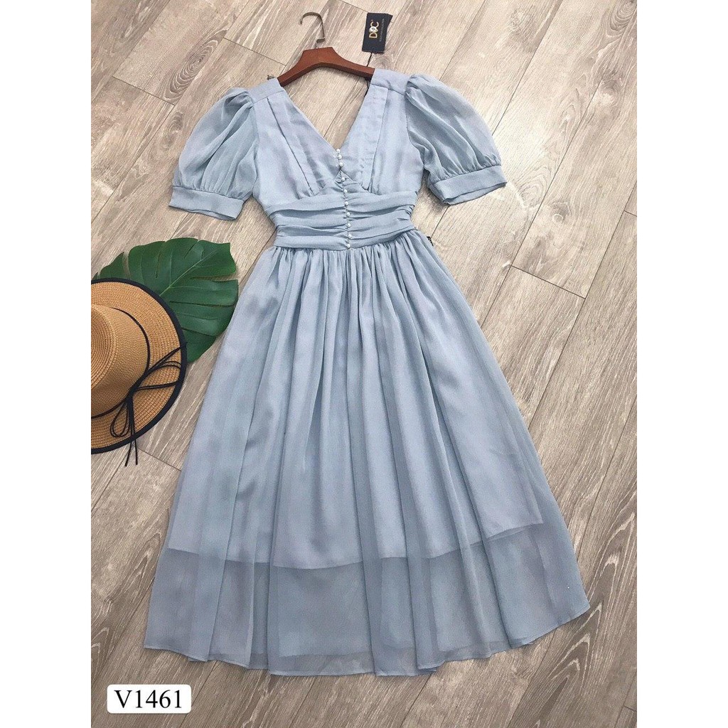 [SALE LỖ VỐN KHÔNG ĐỔI TRẢ]Đầm maxi cổ V sang chảnh V1461_Zin Boutique [Kèm ảnh thật] | BigBuy360 - bigbuy360.vn