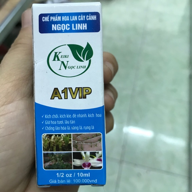 Chế phẩm hoa Lan, cây cảnh A1 VIP Ngọc Linh- lọ 10ml