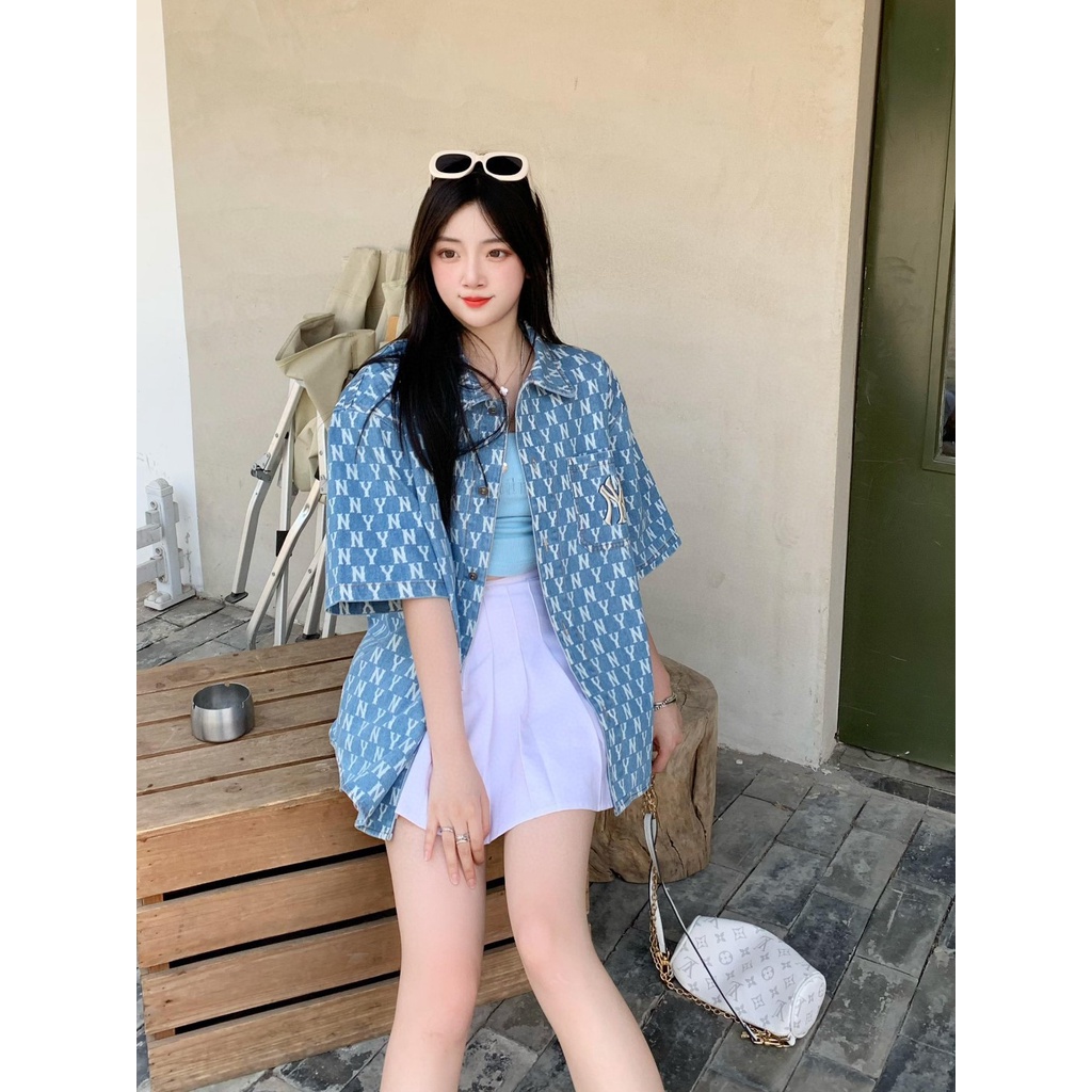 Áo Shirts Jeans MLB Summer  FW22