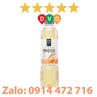 Giấm Gạo Lức Daesang Nhập Khẩu Hàn Quốc 500ml
