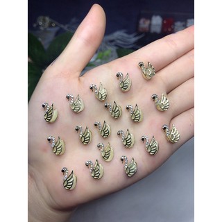 Cham nail - cham con hạc- đẹp - phụ kiênn nail