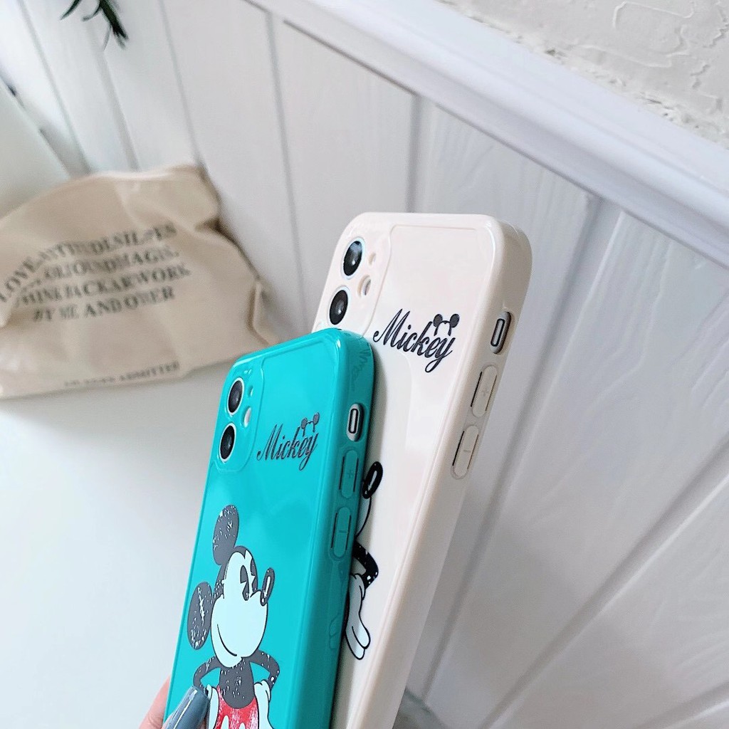 Ốp điện thoại mềm in hình chuột Mickey cho iPhone 12pro 12promax 11 11pro Max 7plus 8 + Xr Xs | BigBuy360 - bigbuy360.vn