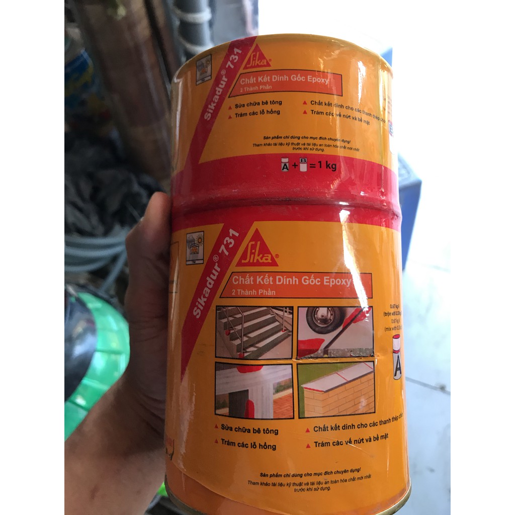 Sika 731 keo cấy sắt thép bê tông