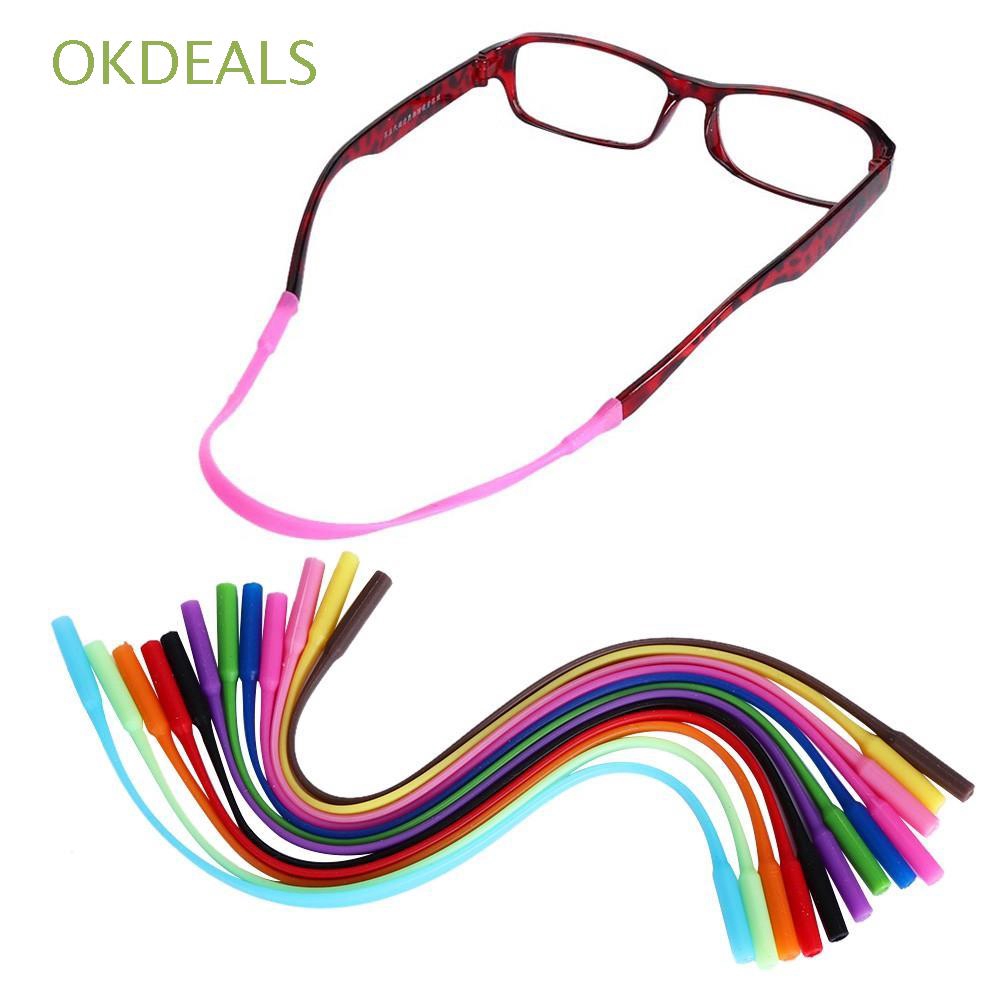 2 Dây quai đeo kính chống trượt thể thao silicone