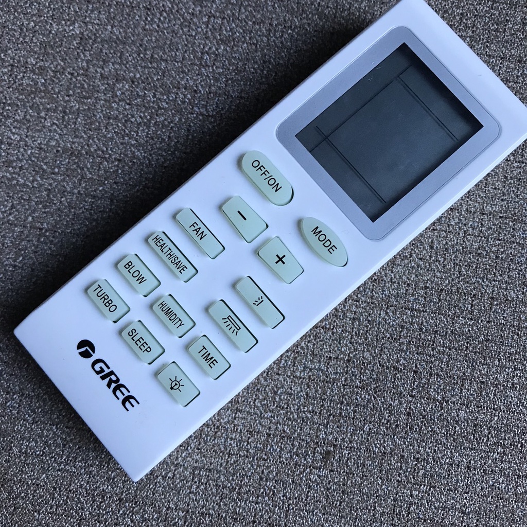 remote điều khiển điều hòa máy lạnh gree