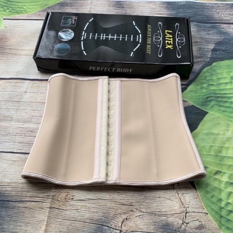 Đai nịt bụng Latex - Nịt bụng Latex 25 xương - Gen nịt bụng cao cấp
