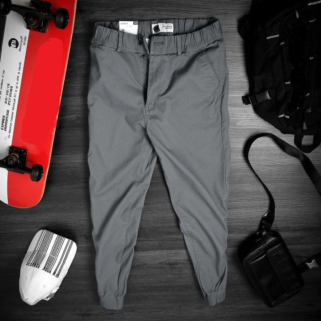 [Mã MASKFEB hoàn 15% đơn 99K tối đa 30K xu] [Mã MASKTITI hoàn 15% đơn 150K tối đa 30K xu] Quần Jogger kaki khoá kéo | BigBuy360 - bigbuy360.vn