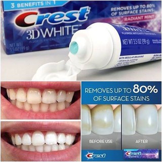KEM ĐÁNH RĂNG CREST 3D WHITE USA 170G