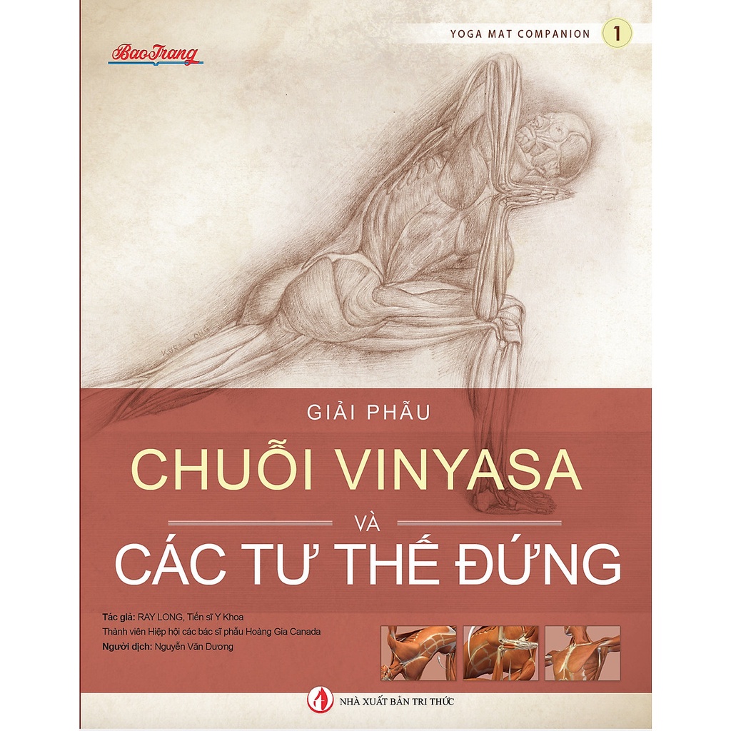 Sách Giải phẫu Chuỗi Vinyasa và Các tư thế Đứng - Yoga Mat Companion 1