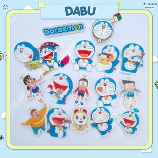 Huy hiệu cài áo pin cài balo DABU hình Doremon siêu dễ thương