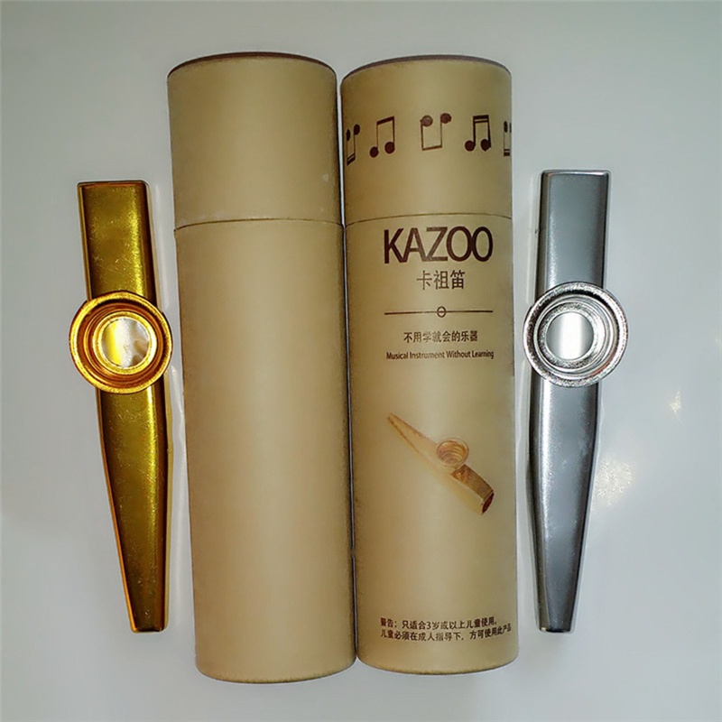 Nhạc Cụ kazoo Bằng Kim Loại Cho Bé