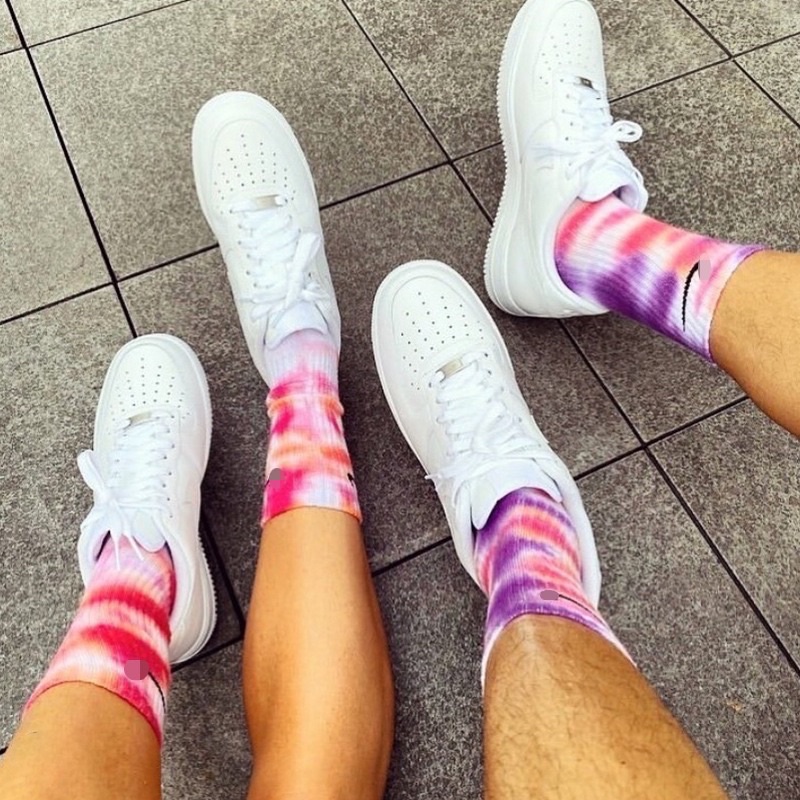 Vớ Tất cổ cao loang thể thao unisex mẫu mới