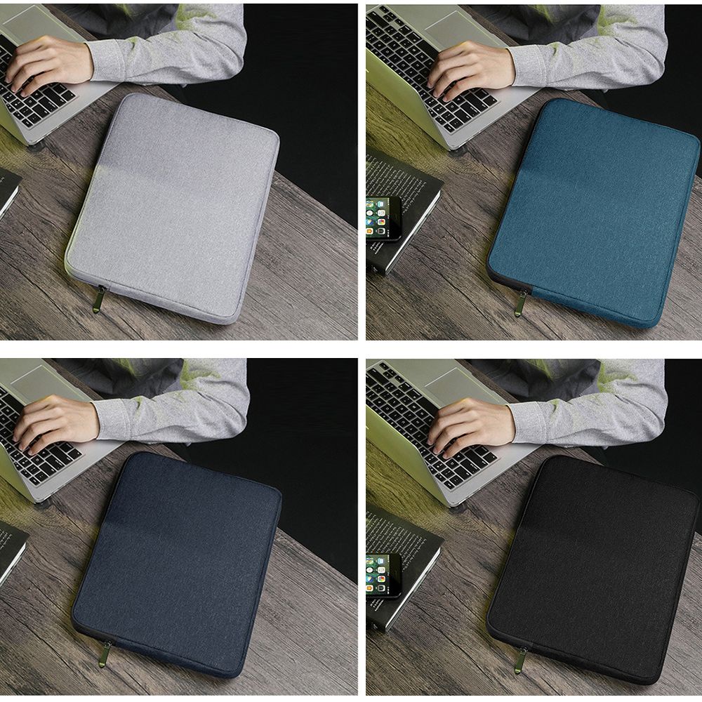MYRONGOODS 11 13 14 15 inch Laptop Bag Shockproof PU Leather Business Notebook Pouch