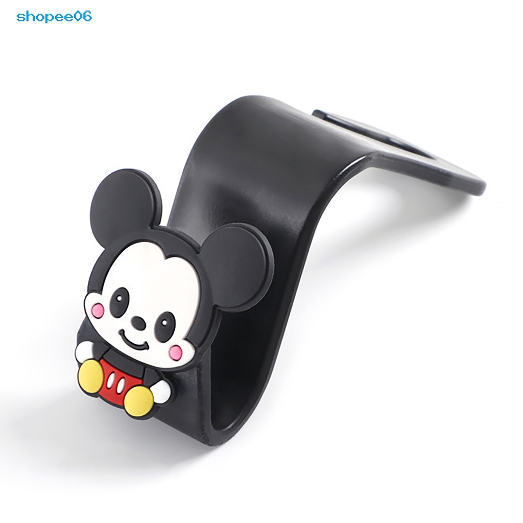 Móc treo đồ gắn ghế ngồi xe hơi dễ thương đa năng chống mòn tiện lợi