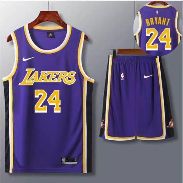 ♚> Bộ đồng phục bóng rổ của NBa Lakers James số 23 Áo 24 Kobe dành cho đội thi đấu nam và nữ tùy chỉnh <