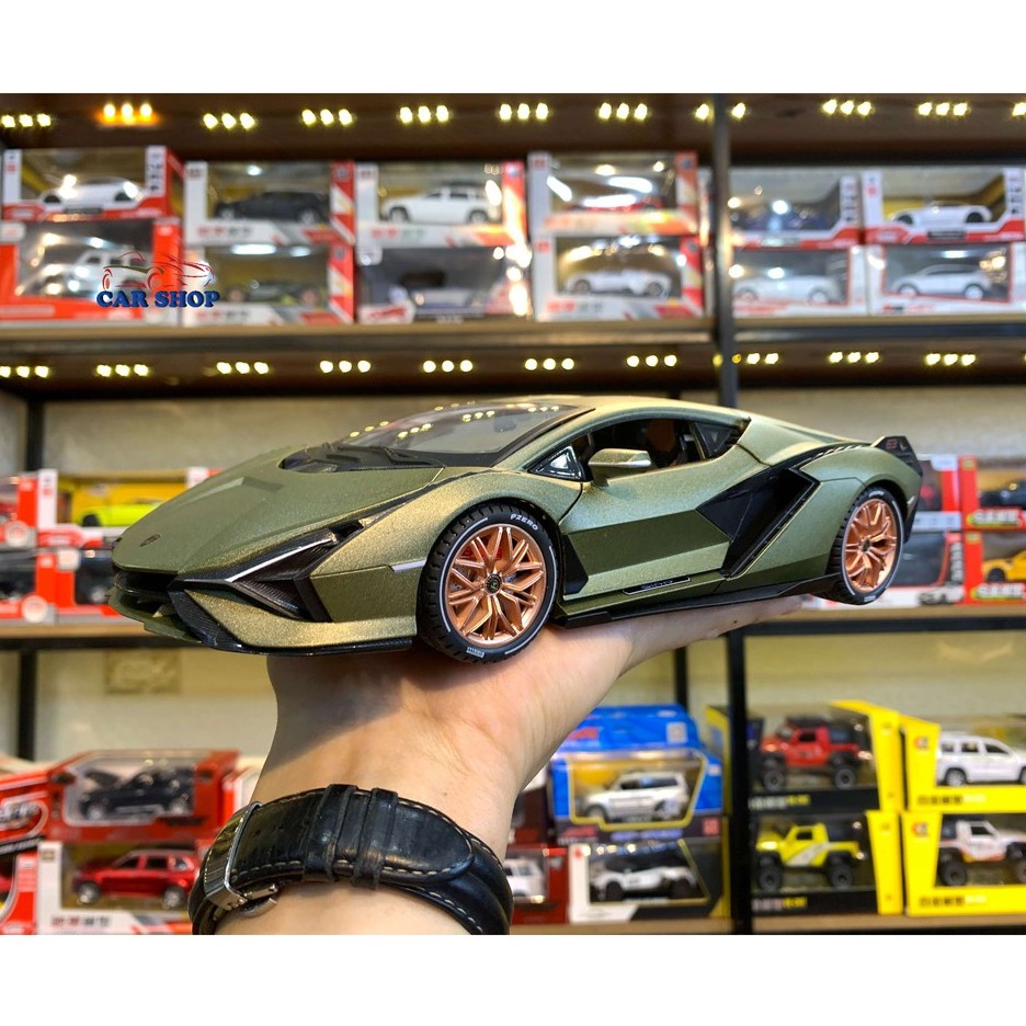 Mô hình xe ô tô LAMBORGHINI SIAN FKP 37 Tỉ Lệ 1:18 của hãng Weituo