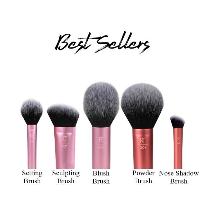 Bộ Cọ 5 cây REAL TECHNIQUES Face Essentials Set Brush