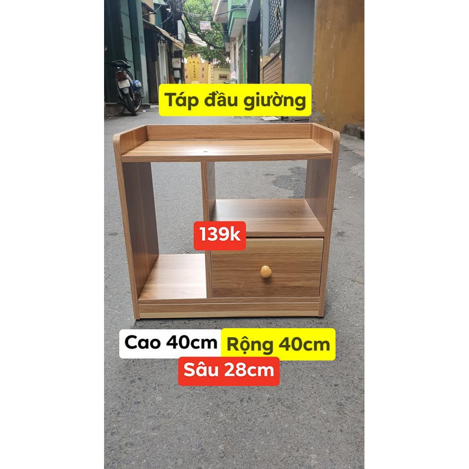 ⛔MIỄN PHÍ VẬN CHUYỂN⛔Táp Đầu Giường 1 Ngăn Gỗ MDF Siêu Bền Đẹp