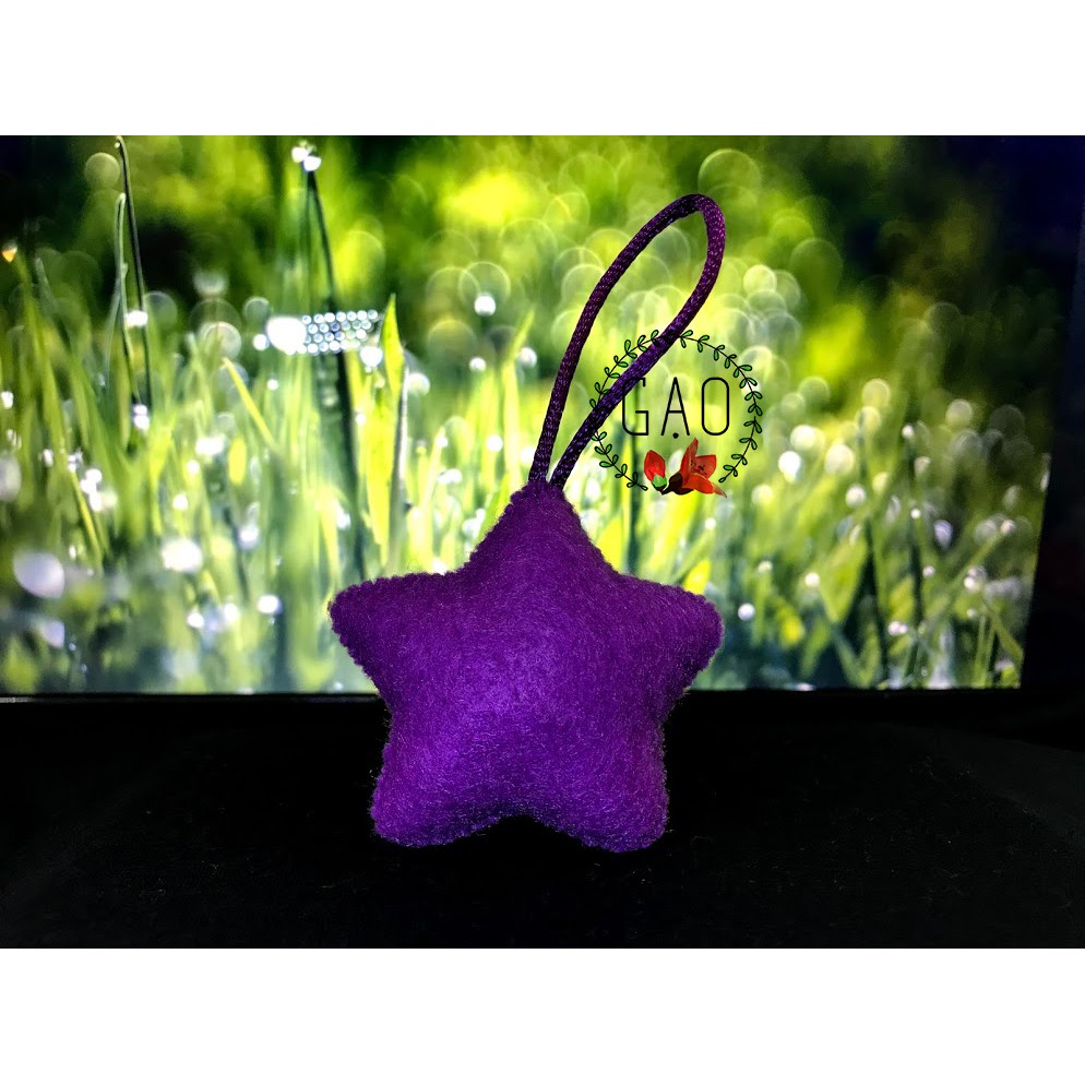 Móc khoá, treo nôi Ngôi sao - handmade