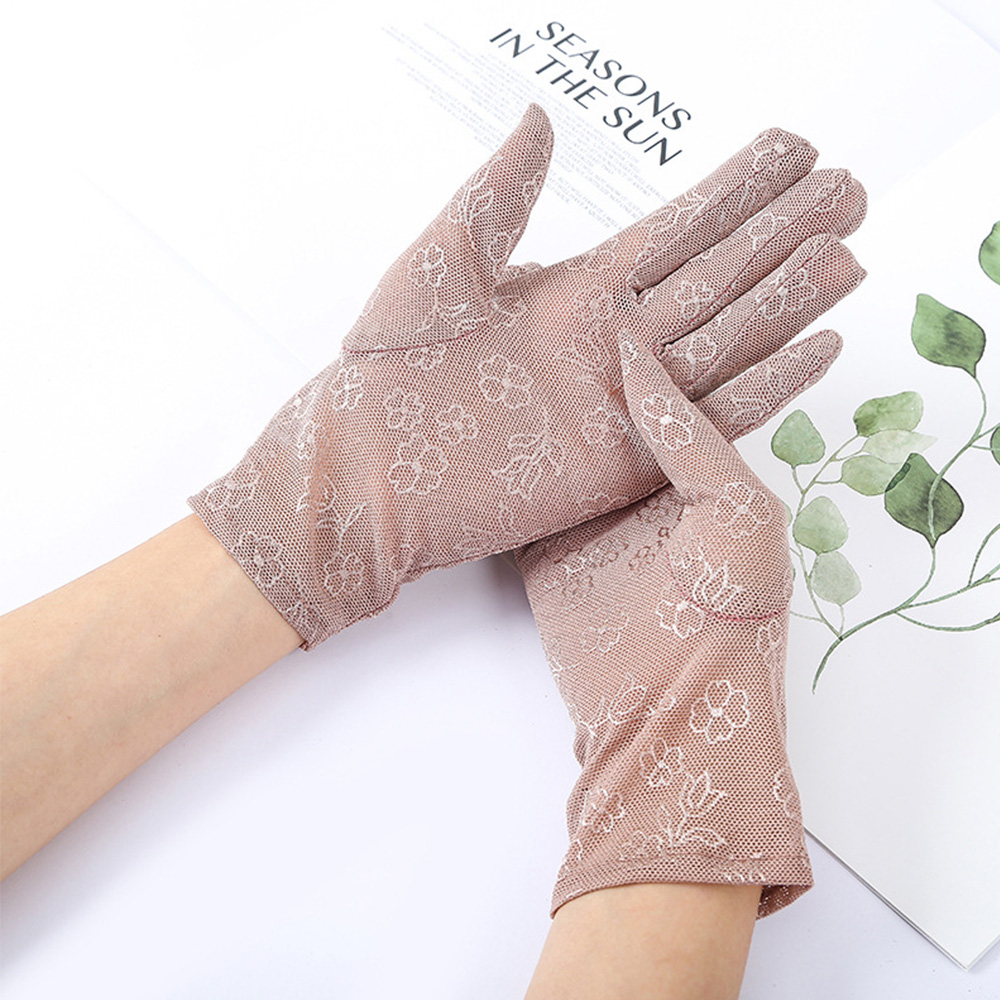 Găng Tay Lái Xe Chống Nắng Cho Nữ