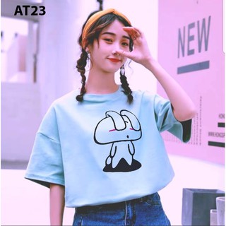[CỰC HOT] ÁO THUN NAM NỮ TAY LỠ UNISEX IN HÌNH THỎ CỤP TAI CHE MẮT SIÊU DỄ THƯƠNG - AT23
