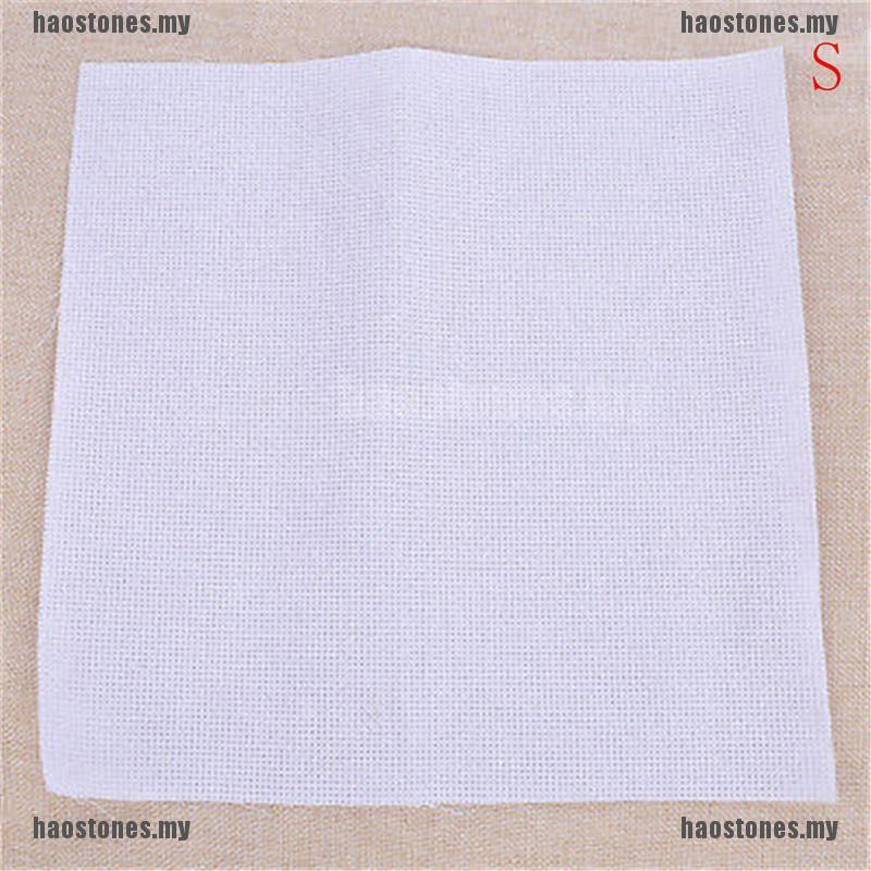Tấm vải cotton trắng thêu tranh chữ thập chất lượng cao tiện dụng