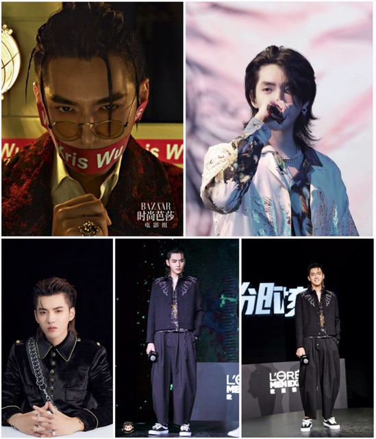 Poster khổ A4-A5-A6 Ngô Diệc Phàm - Wu Yi Fan - Kris Wu tự do chọn mẫu ( Mua 2 tặng 1 )