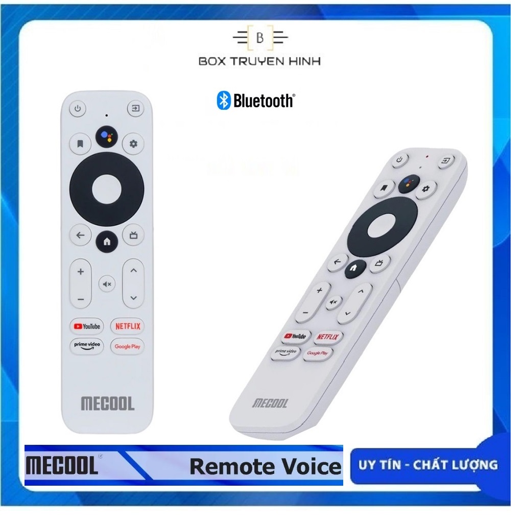 Điều khiển Bluetooth Voice giọng nói chính hãng MECOOL Android box tương thích KM2, KM2 Plus, Onn 4K