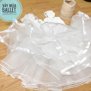Váy múa ballet 5 tầng (có sỉ từ 5c)