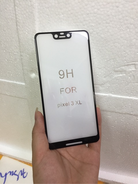 Kính full màn 5D xịn cho HTC Pixel 3 XL loại tốt